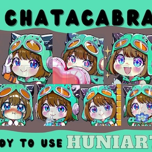Monster Hunter Wilds Chatacabra, Armor Emotes, Monster Hunter, Monster Hunter Emotes, Anime Emotes, Chibi Emotes for Twitch/Discord/Youtube