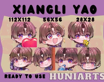 Wuthering Waves Xiangli Yao Emotes,Yao Emote,WW Xiangli Anime Emote,Chibi Emotes,Anime Set Emotes,Brant Emotes,Discord/Twitch/Youtube Emotes
