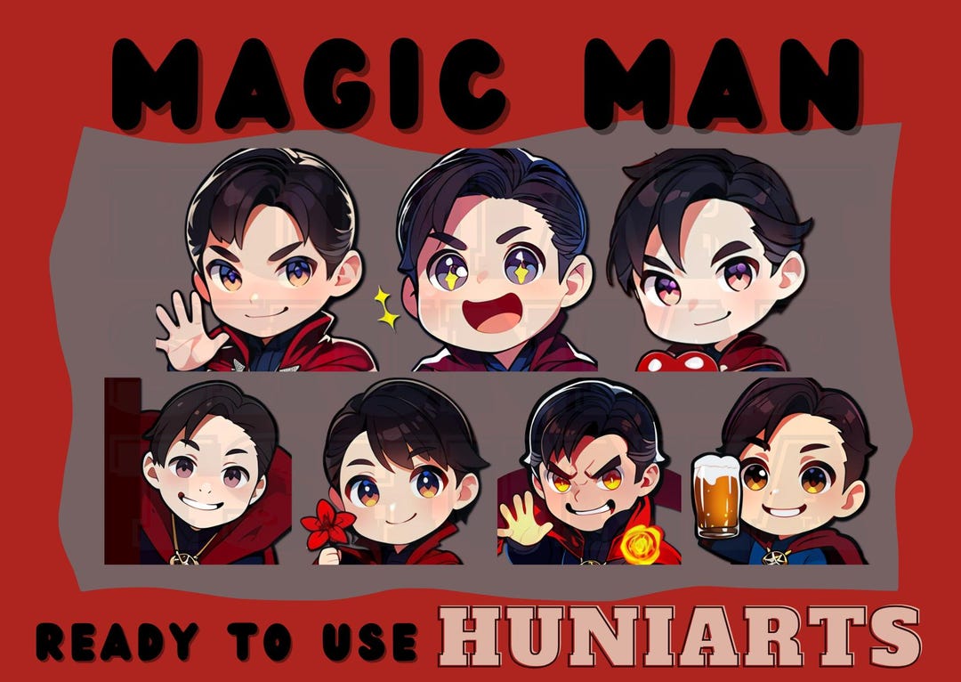 Marvel Rivals Magic Man, Marvel Rival Emotes, Magic Man Marvel Rivals ...