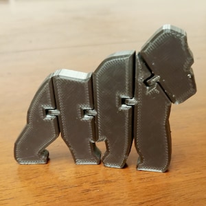 3d Printed Articulated Gorilla Fidget Toy