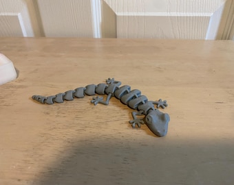 3d Printed Articulated Flexi Lizard Fidget Toy
