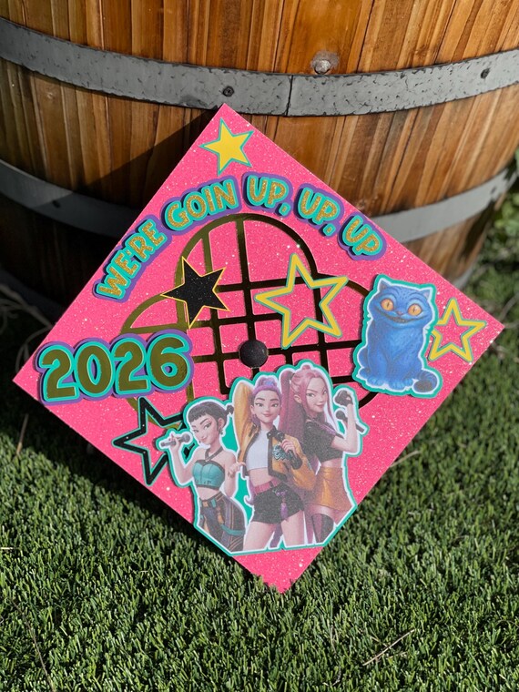 Kpop Demon Hunters Inspired Graduation Cap Topper - Etsy