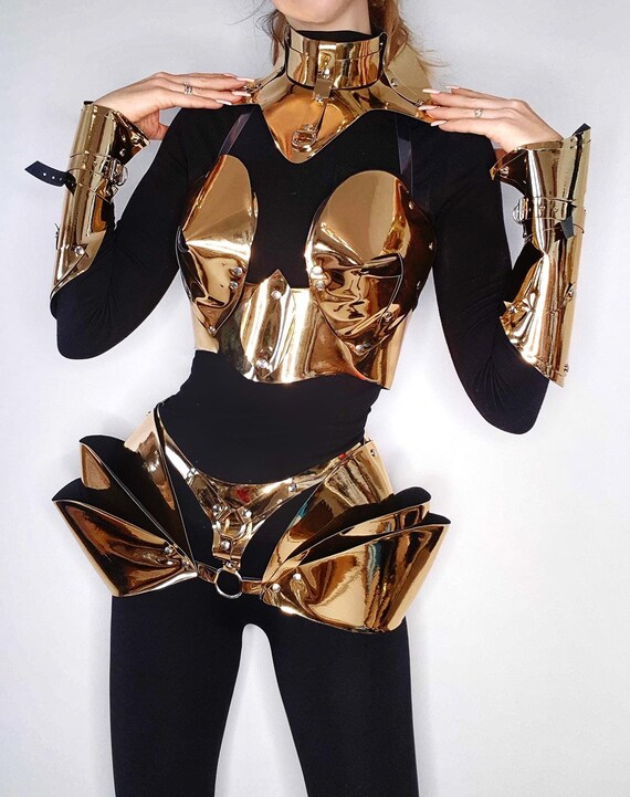 Tematica Metalico Conjunto De Fantasía Espacial Impresionante Mundos De Fantasia Y