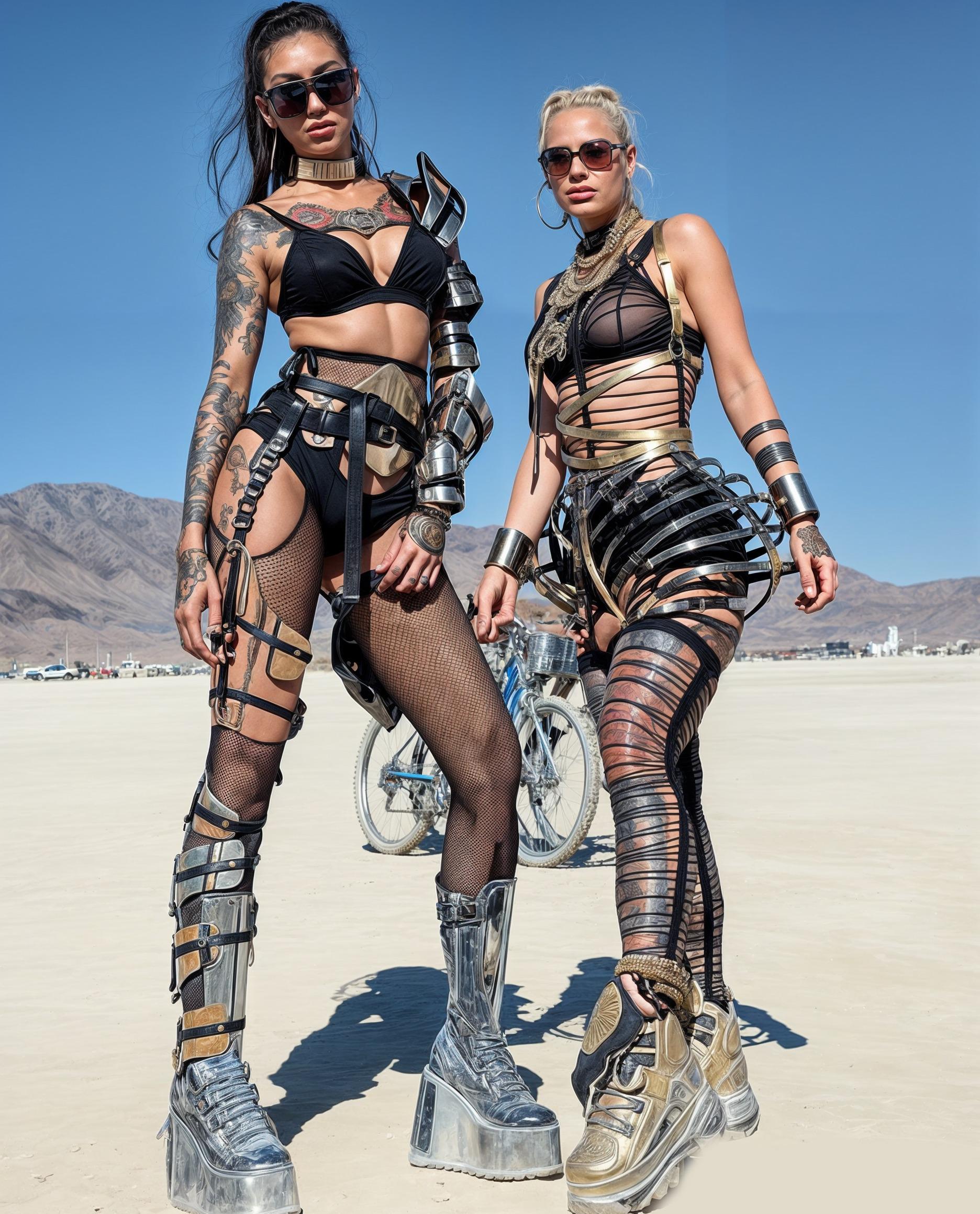 Full Body Armor Costume Set – Arm & Leg Covers for Burning man Outfit, Apocalyptic Robot Wear, Metallic Cyborg Costume, Futuristic Cosplay