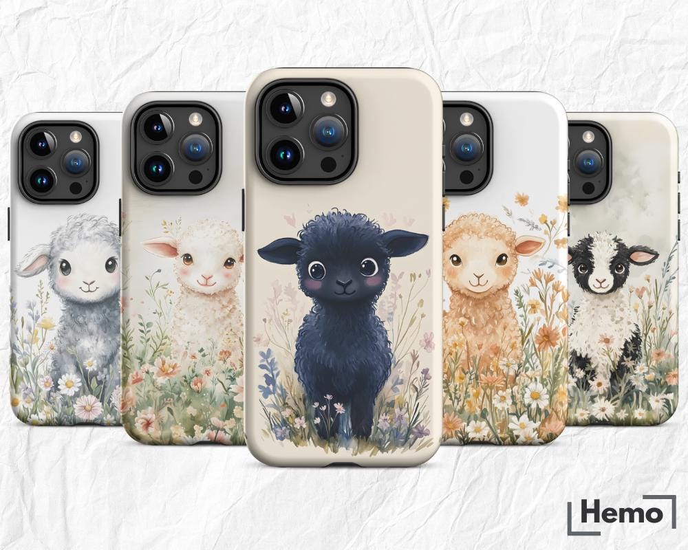 【howie】Little Lamb case▲Smart phone case Show Lamb Phone Case - Etsy Canada