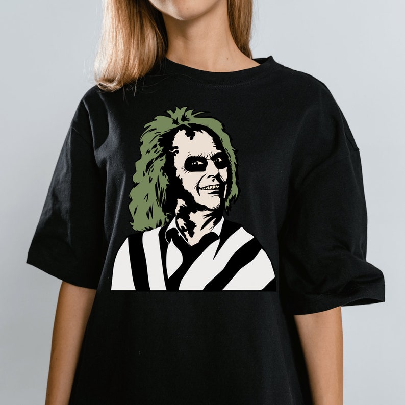 Beetlejuice SVG PNG, Halloween Cricut Cut Files for Goody Bag Halloween