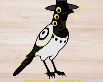 Sussie Kpop Demon Hunters SVG PNG, Demon Bird Clipart, Digital Download Cut Vector File