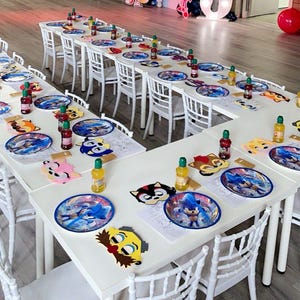 Children's White Party Table Hire | Manchester & Northwest