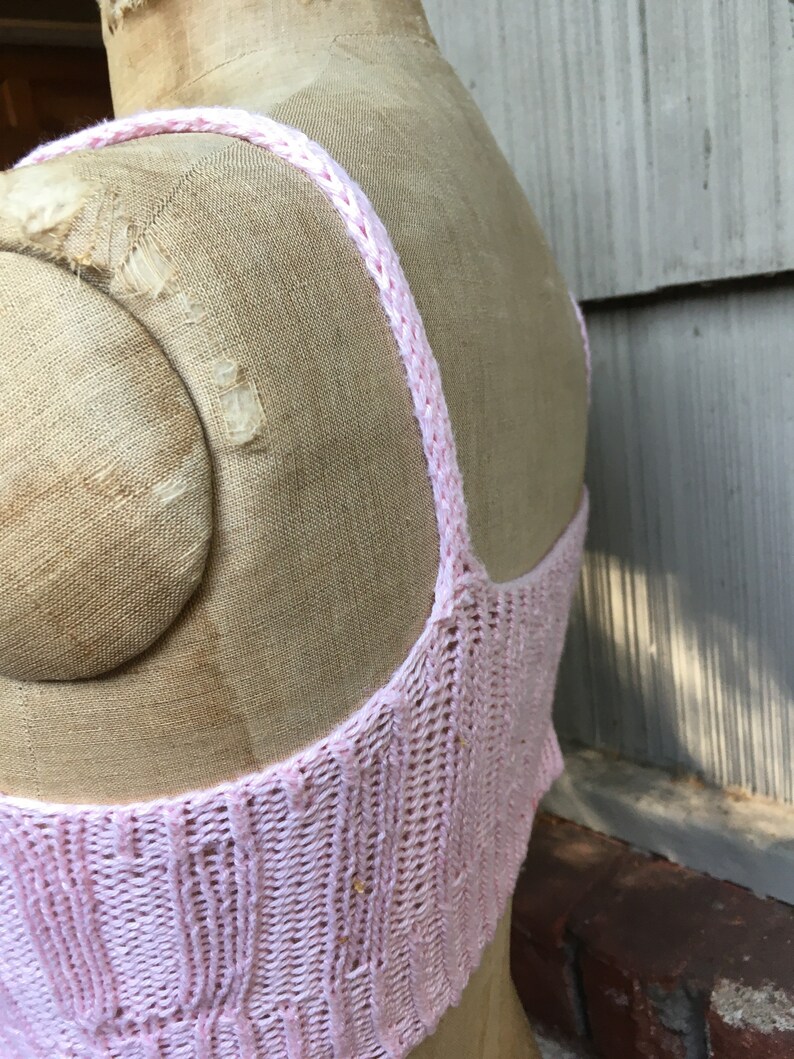 Ready to ship Blush colored bralette Lounge wear. 100/% cotton Yoga bra Size M