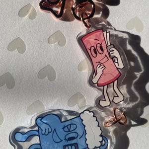 Taylor and Charise HFJONE Connected Keychain