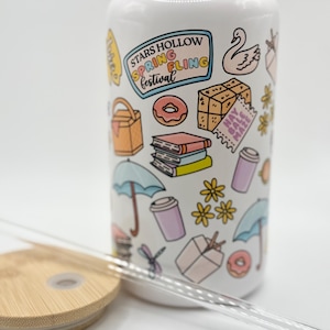 Spring Fling Glass Cup