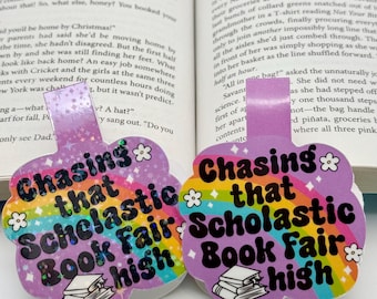 Scholastic Book Fair Magnetic Bookmark