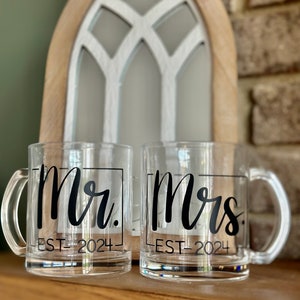 Mr. and Mrs. Coffee Mug Gift Set