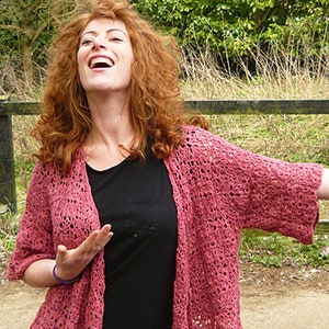 Millicent Crochet Crochet Cardigan PDF Pattern