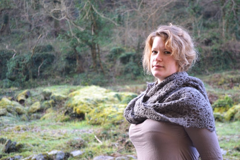 LORNA DOONE Crochet  Shawl PDF Pattern image 2