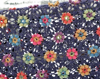 Ermintrude Crochet Blanket - PDF CROCHET PATTERN