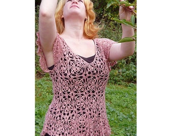 MIRANDA Crochet Summer Top PDF Pattern