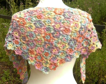 POSY Crochet Shawl PDF Pattern