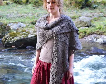 LORNA DOONE Crochet  Shawl PDF Pattern