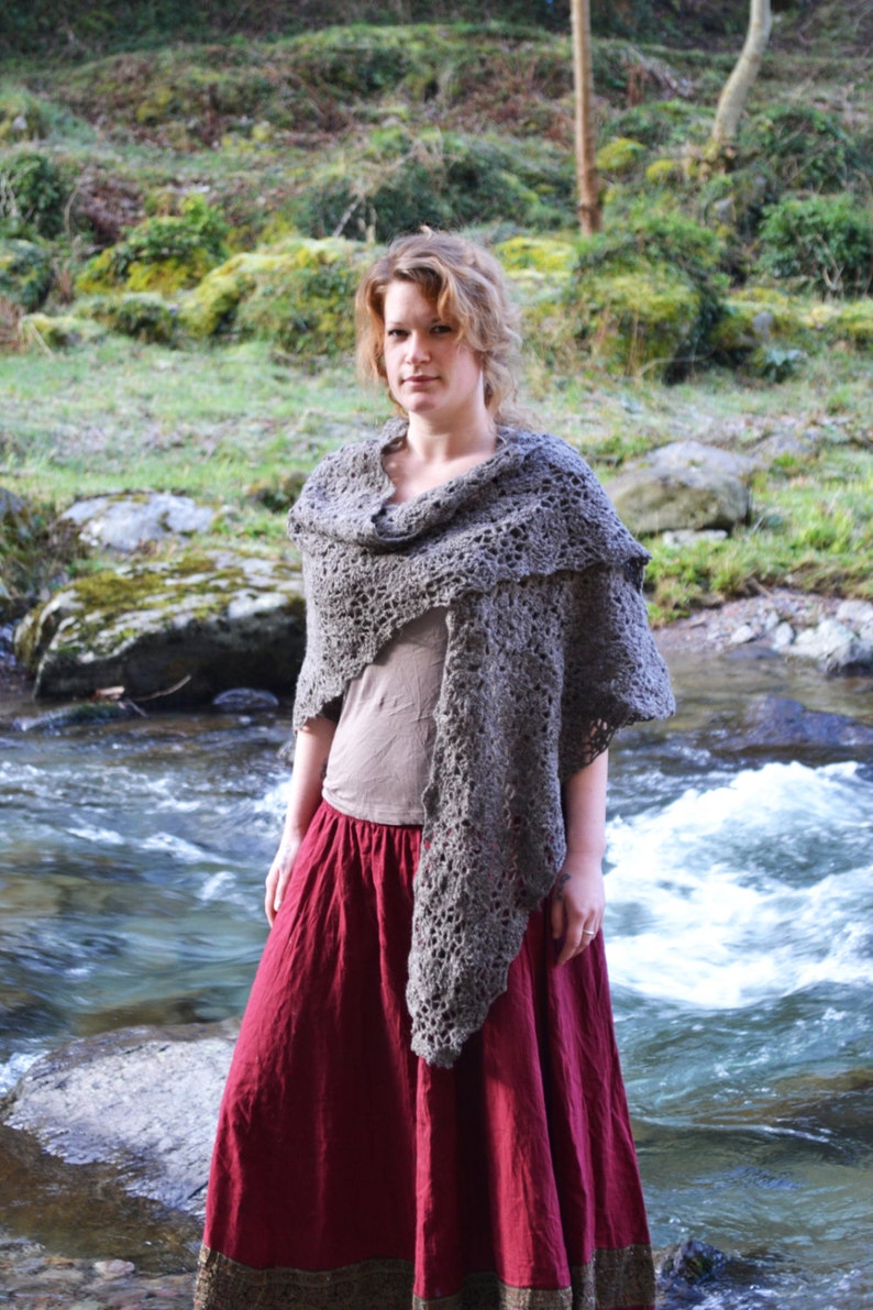 LORNA DOONE Crochet  Shawl PDF Pattern image 0