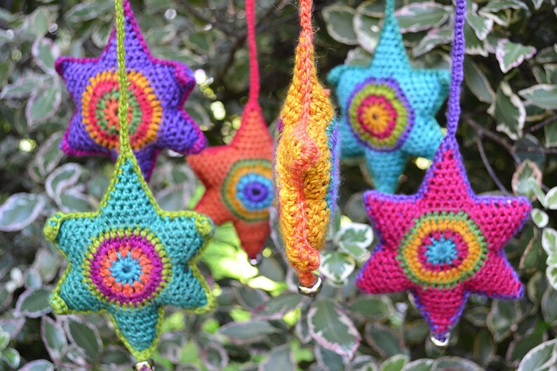 Wigglytuff's Crochet Star Mobile image 0