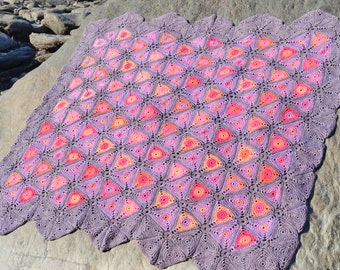 Lecchi Crochet Afgano/Manta - PATRÓN DE GANCHILLO PDF