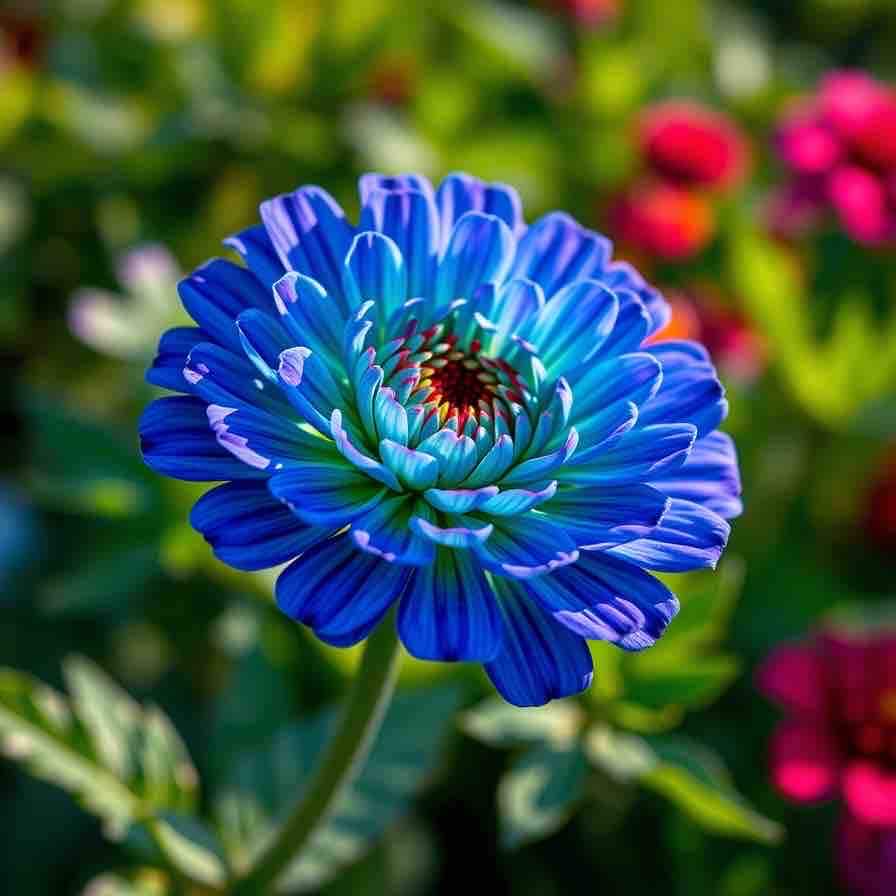Happiness Carried by Blue Flowers.*シーグラス Happiness Carried by Blue Flowers.*シーグラス（Send Joyful