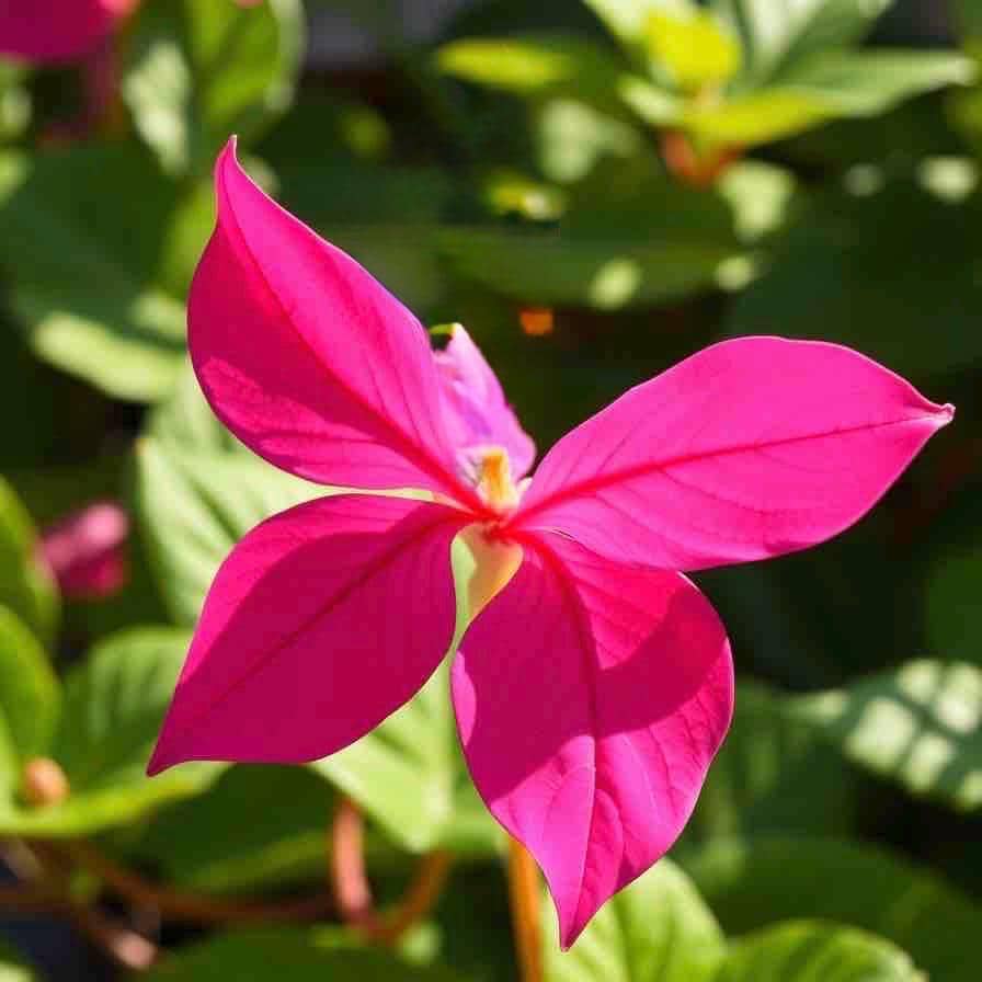 20 flame butterfly Lily seeds beautiful distinct colors fall winter planting moonlight begonia
