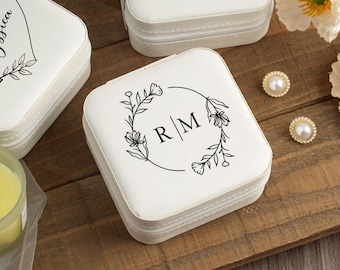 Portagioielli personalizzato: regali per damigelle d'onore, regalo di compleanno per donne, portagioielli personalizzato