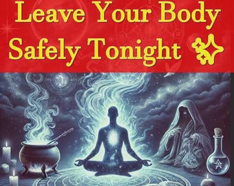 Astral Projection Spell | Out-of-Body Experience Guaranteed | Safe Astral Travel Magic | Deep Connection | 48hr Delivery & Guarantee