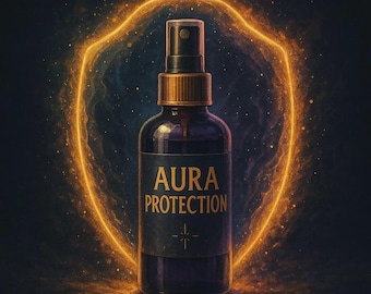 Aura Protection Ritual Spray (Digital Download) | Invisible Ward Against Negativity | Daily Spiritual Defense | Guarantee