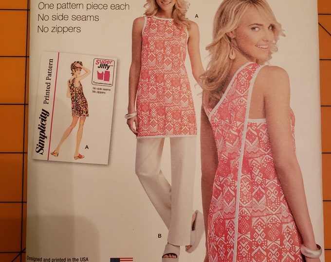 Simplicity 1133 Misses Super Jiffy Wrap Around Beach Coverup Etsy