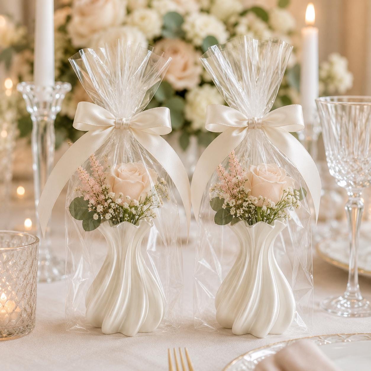 Wedding Favor Bud Vases
