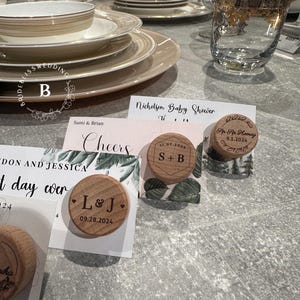 Cadeaux souvenir de mariage en plein air en vrac, bouchon de bouteille de vin de mariage personnalisé, faveur de célibataire personnalisée, cadeau de douche nuptiale