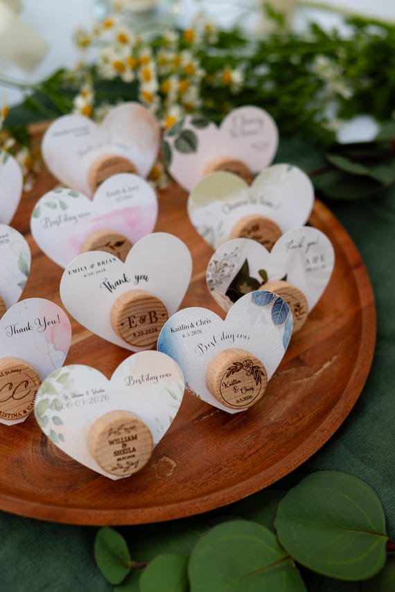 graden cards Wedding Engraved Wine Cork, Custom Wine Stopper, Keepsake Bridal Shower Souvenirs Graden Schneider #R-BS 75/99 Autograph