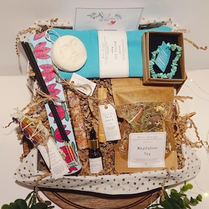 Zodiac Meditation Set, Full Moon Ritual kit, Meditation Ritual, Gift for Gemini, Gemstone Ritual Package, Chakra Balancing, Cleansing Ritual