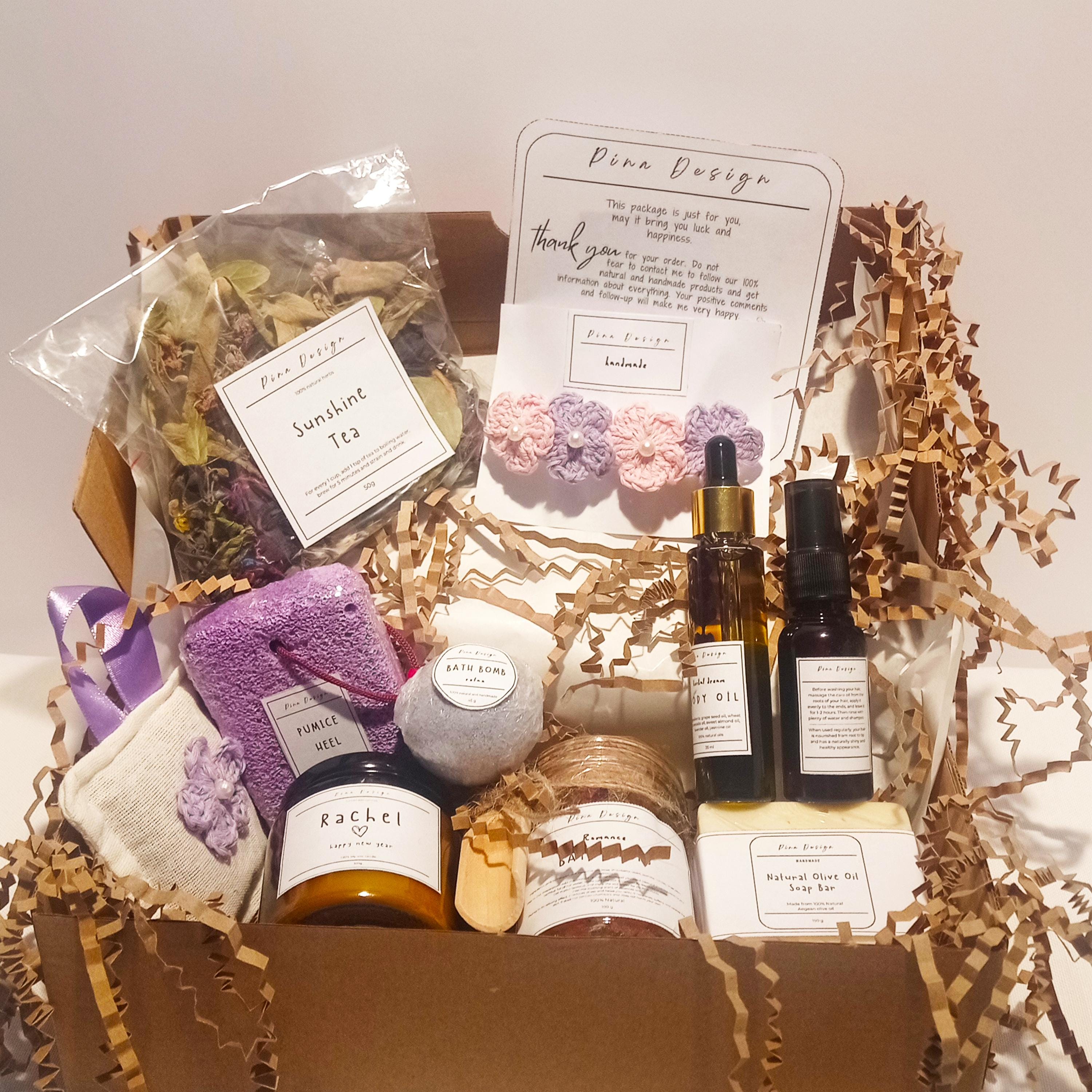 アロマグッズ spa パーソナライズされたスパギフトボックス：天然ソイキャンドル、アロマ