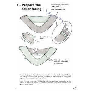Bloom Blouse PDF Sewing Pattern for Beginners | Easy Blouse Pattern for Women | Instant Download in A0 and A4 Formats | Includes Step-by-Step Illustrated Guide and Video Tutorial | Linen Blouse Sewing Pattern | Digital Sewing Pattern for Beginners