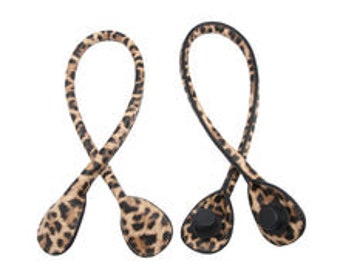 Versa Tote Replacement Handles ONLY Brown Leopard