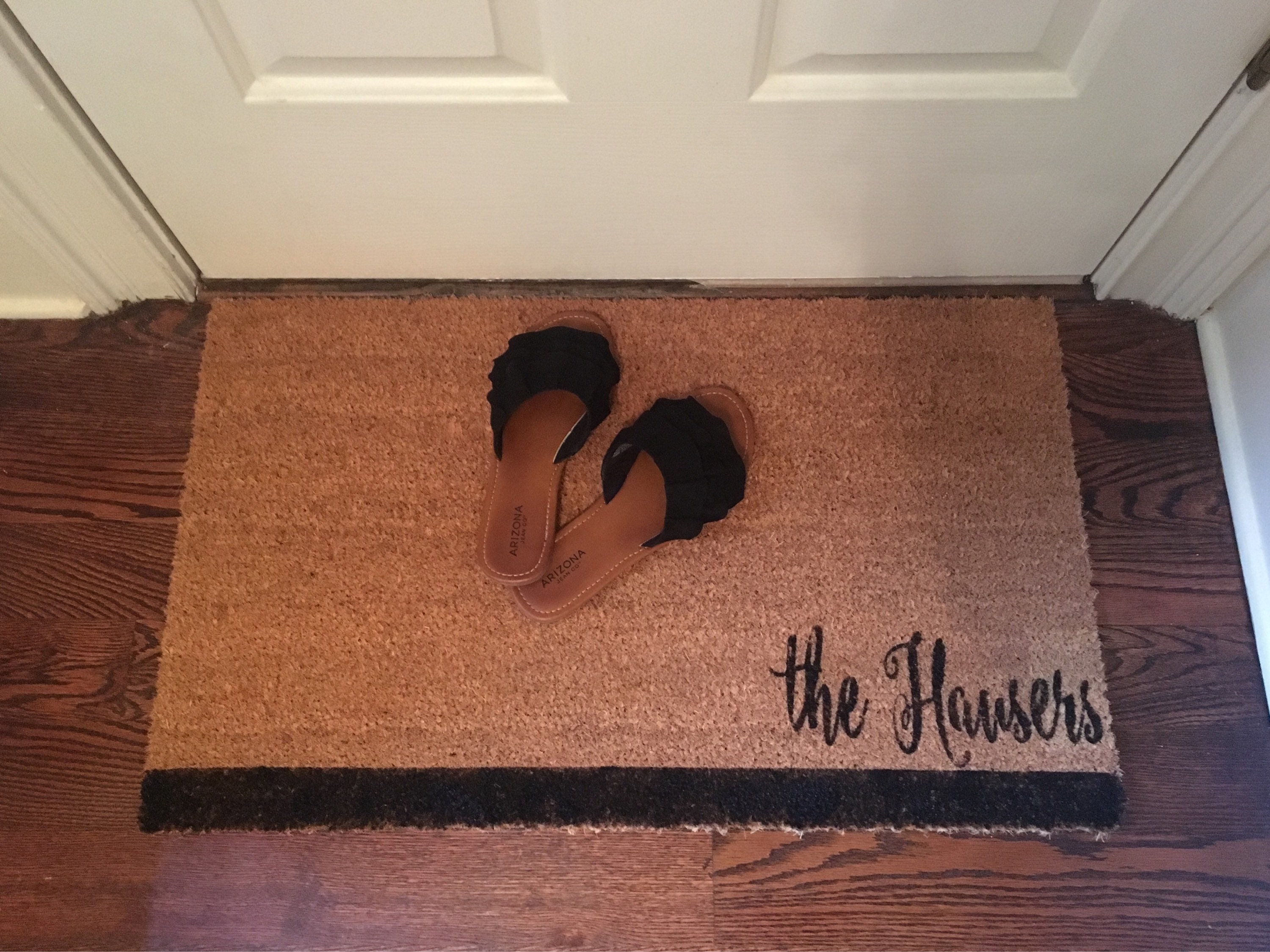 Personalized Coir Door Mat Etsy