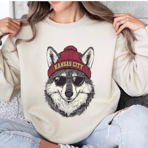 Kansas City Football Crewneck Sweatshirt: Game Day Fan Gear