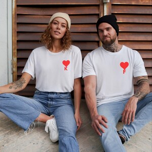 Camisetas divertidas para parejas, camisetas divertidas para parejas, camisetas divertidas a juego, regalo para parejas, regalo de boda, camisetas para él y para ella, regalo de aniversario para parejas.