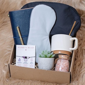 Luxus-Geburtstagsgeschenkbox für Männer, einzigartiges Kaffeegeschenk für Ihn, Pflegepaket für Männer, Self Care Geschenkkorb für Freund, Vater, Ehemann, Kollegen