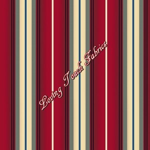 Quilting Treasures, Smithsonian, "Wingman", #23617-R, Striped Fabric, Priced Per 1/2 Yd.