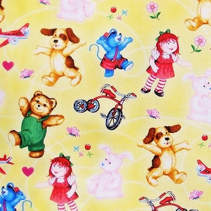 Timeless Treasures, Corduroy The Bear, C1171, Fabric Priced @ 1/2 Yd