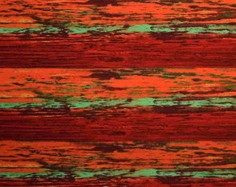 Frond Design Studios,"Barnboard", Autumn, #153-0107, Fabric Priced @ 1/2 Yd.