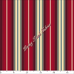 Quilting Treasures, Smithsonian, &quot;Wingman&quot;, #23617-R, Striped Fabric, Priced Per 1/2 Yd.