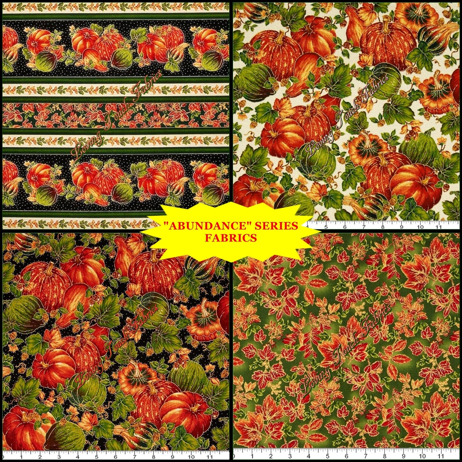 Quilting Treasures / Studio 8 abundance 23940F Etsy