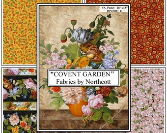 Selección de telas "Covent Garden" de Northcott