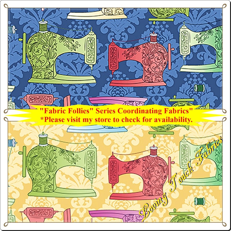 Quilting Treasures fabric Follies 25761B Sewing Etsy